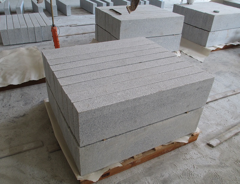 Silver Grey Granite Kerbs