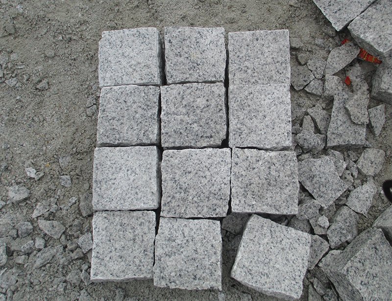 Silver Grey Granite Cobbles