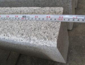 Silver Grey Granite Kerbs