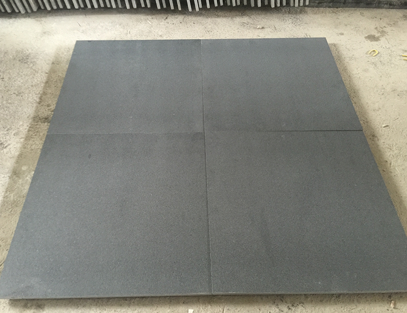 impala black granite tile