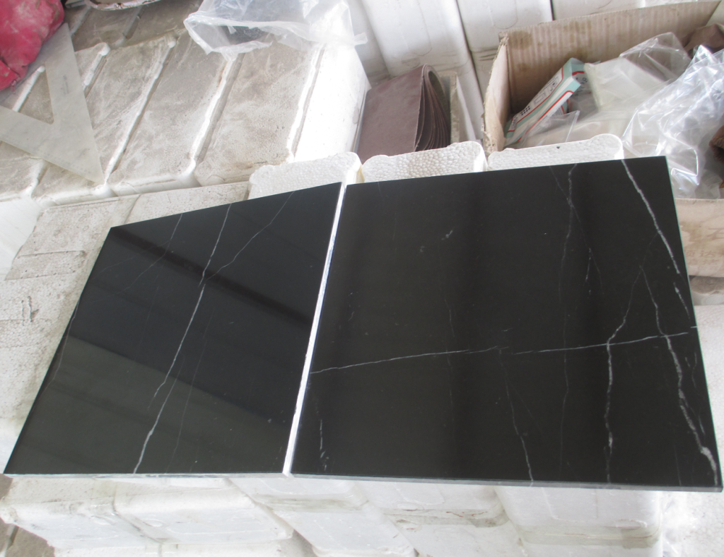 nero black marble tile