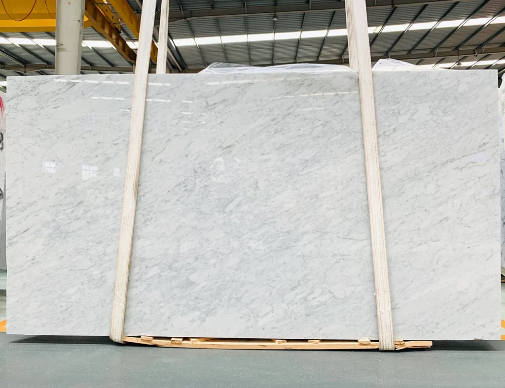 bianco carrara marble slab