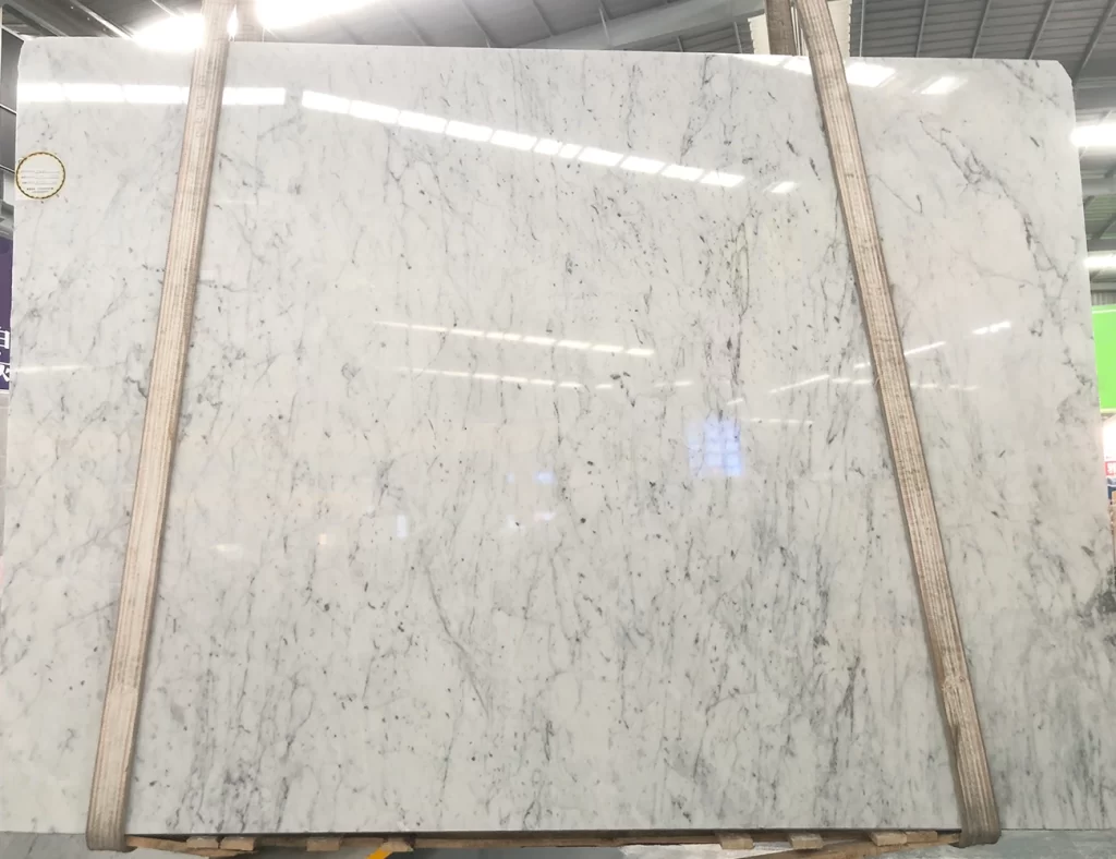 bianco carrara slab