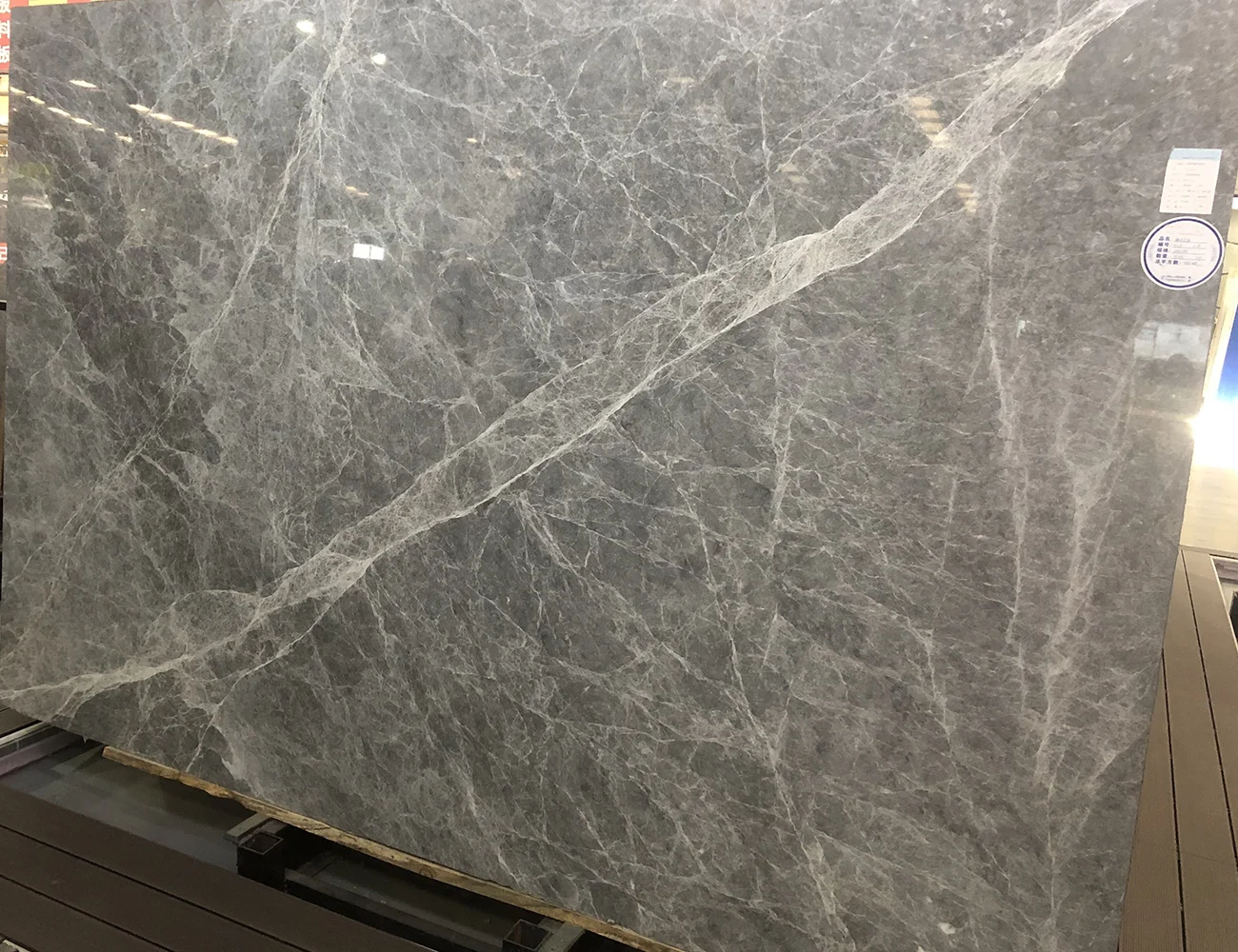 light grey emperador marble