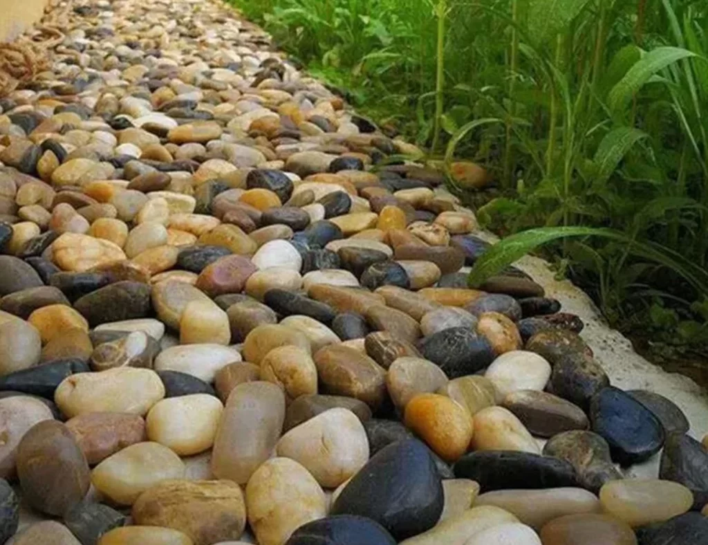 outdoor pebbles