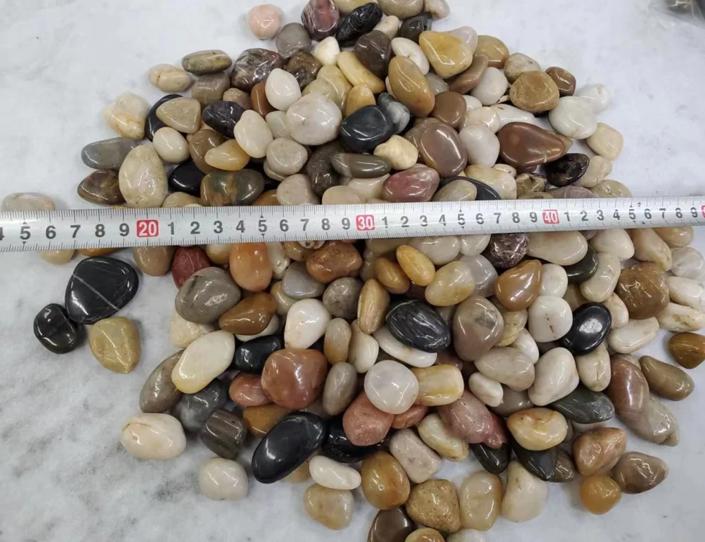 river pebbles for garden