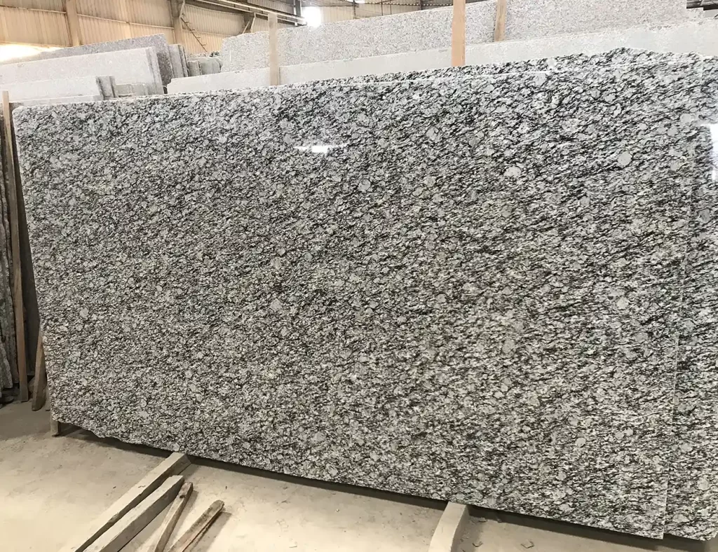 spray white granite countertop