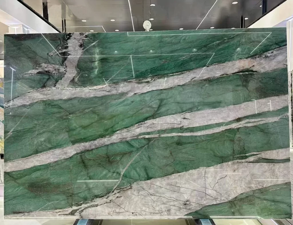 botanic green quartzite