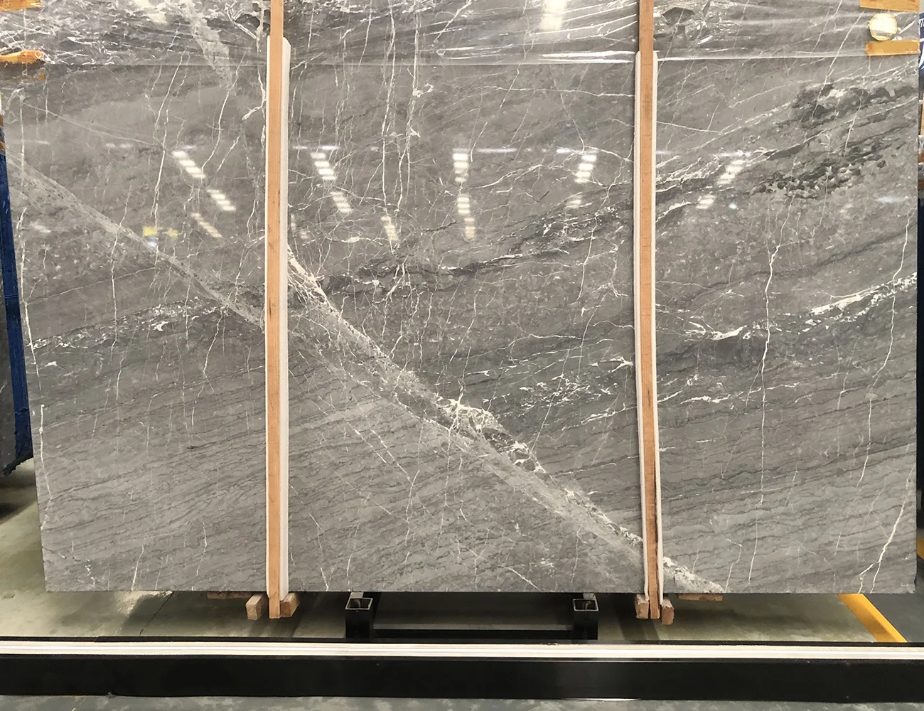 grey marble paving slabs