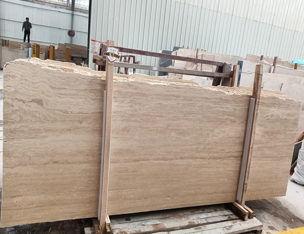 light beige travertine