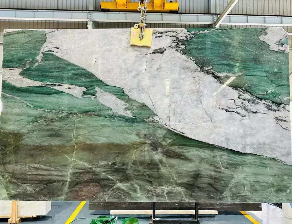 patagonia green quartzite slab