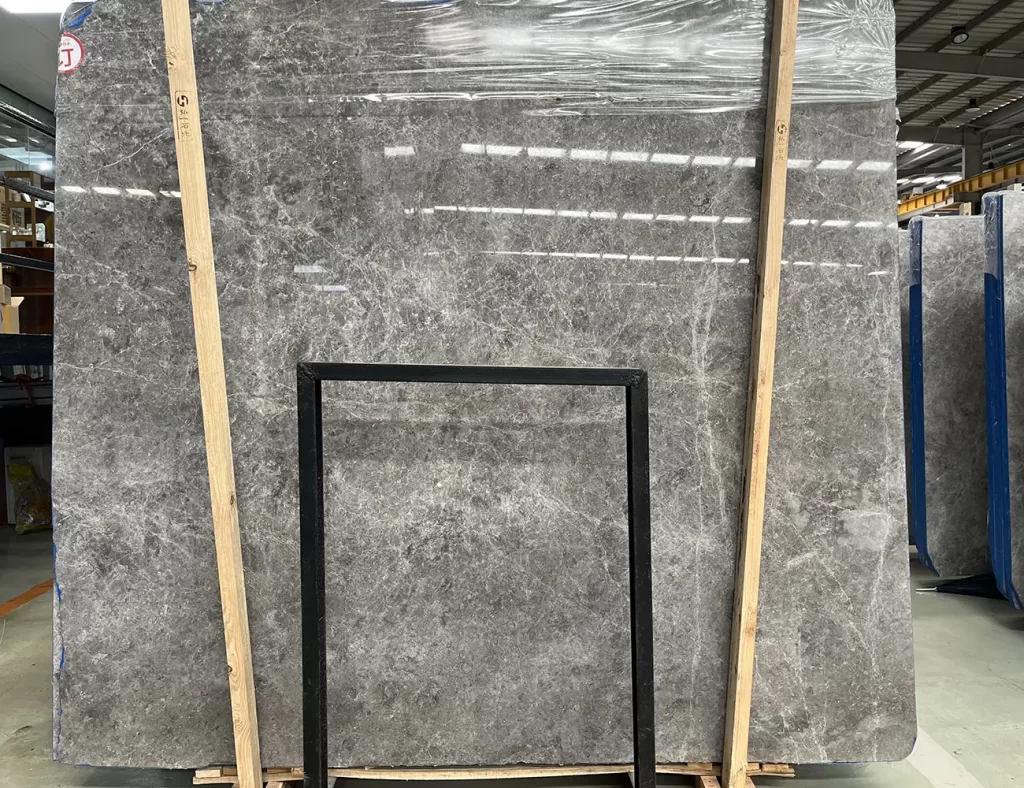 tundra grey marble slab