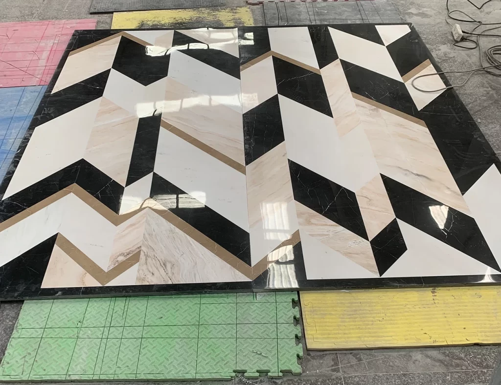 marble inlay tile