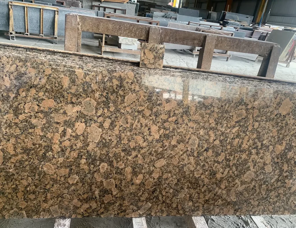 giallo fiorito granite kitchen