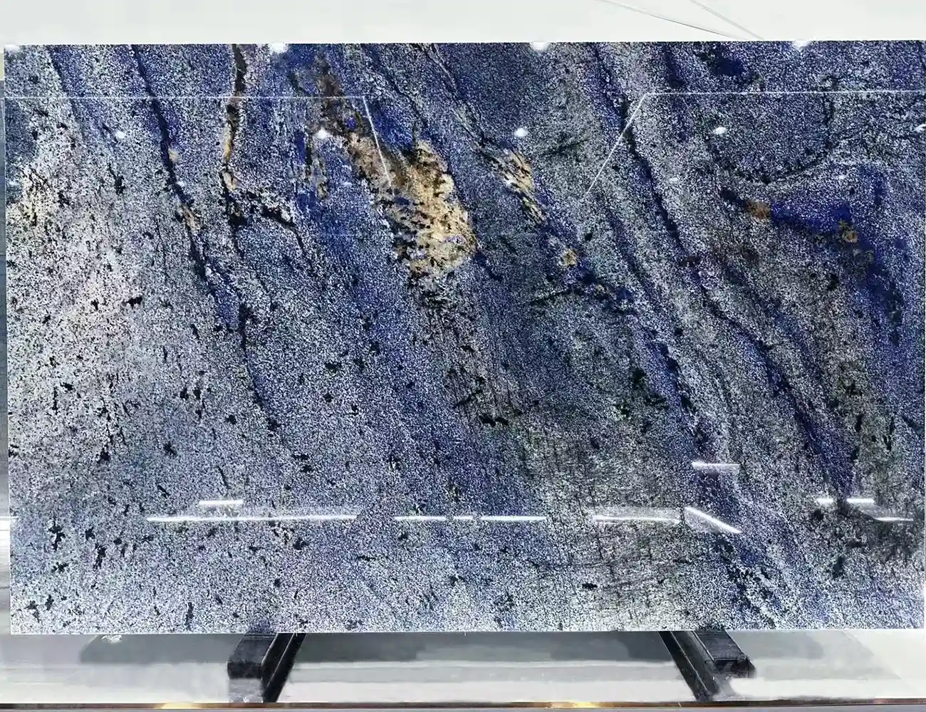 blue bahia granite slab