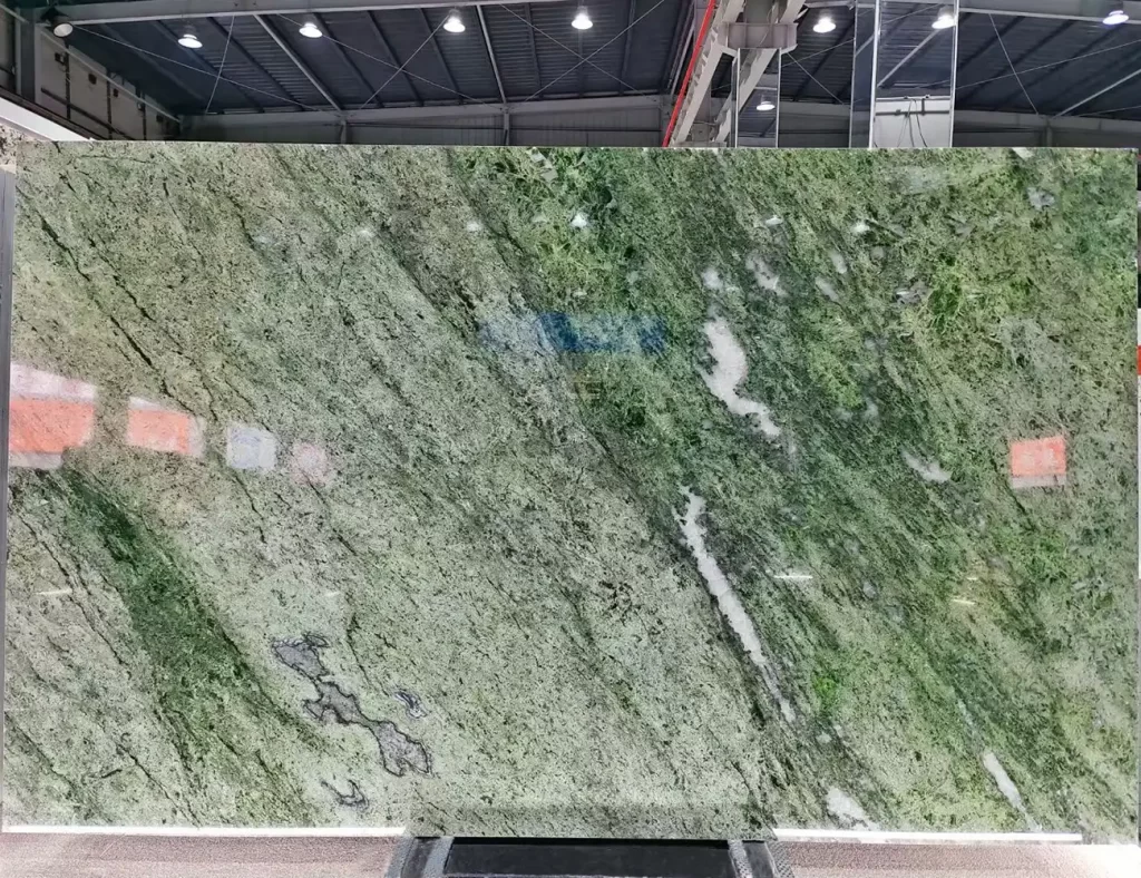 emerald quartzite slab