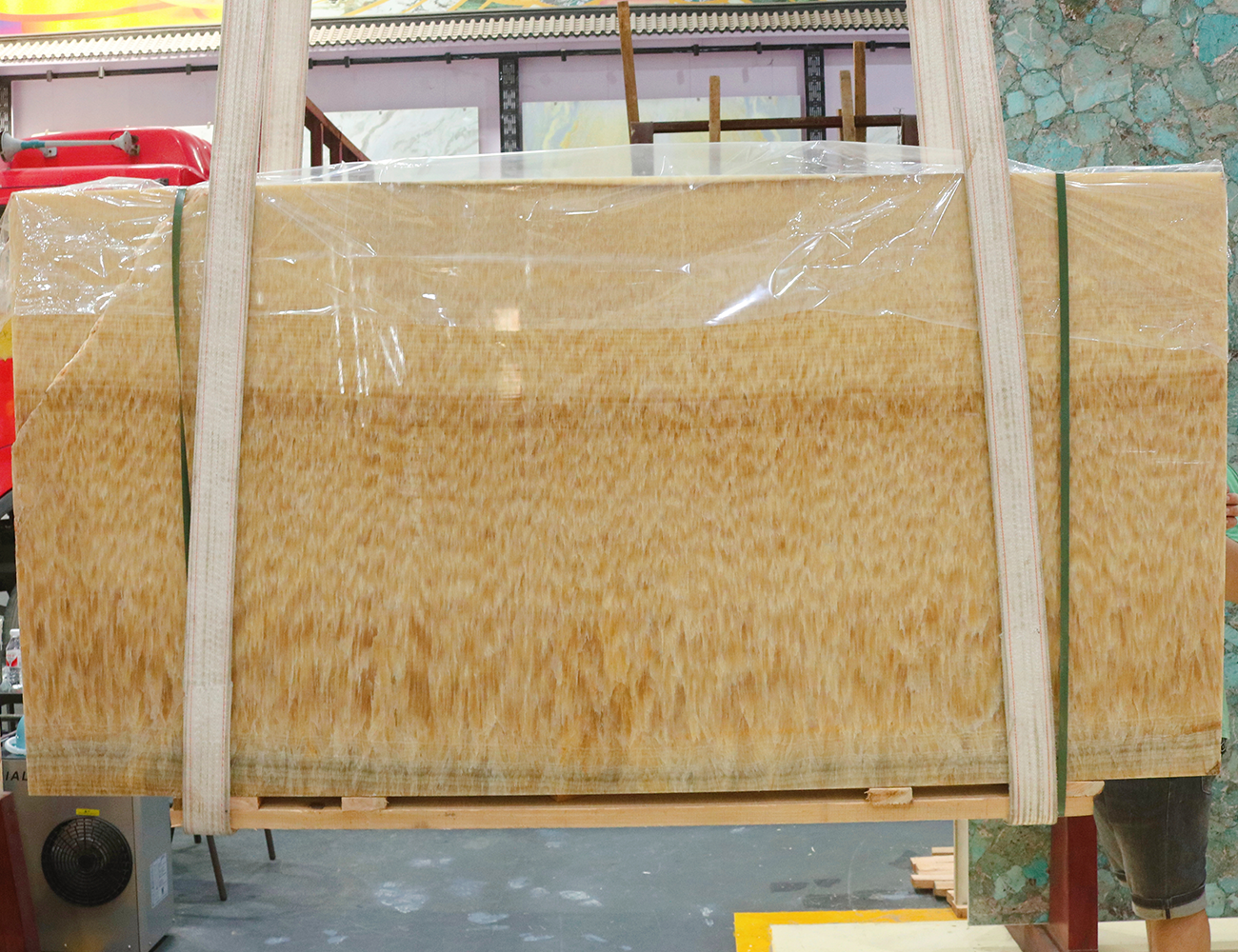 honey onyx slab