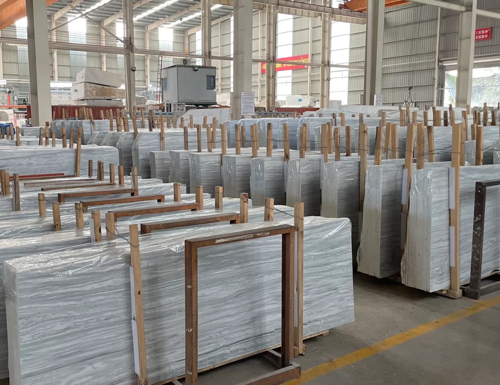 nestos white marble slab