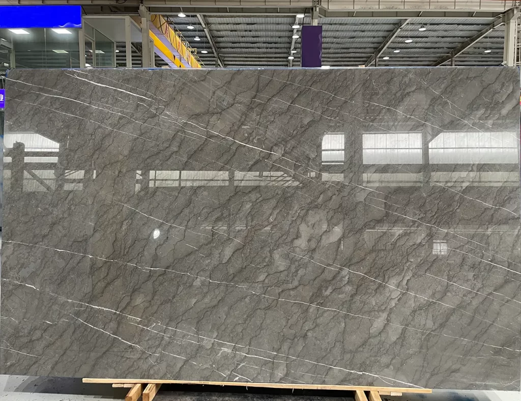 romantic grey marble