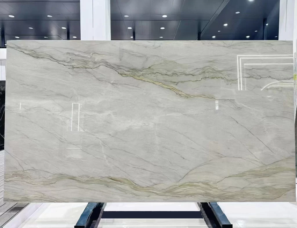 infinity white quartzite countertops